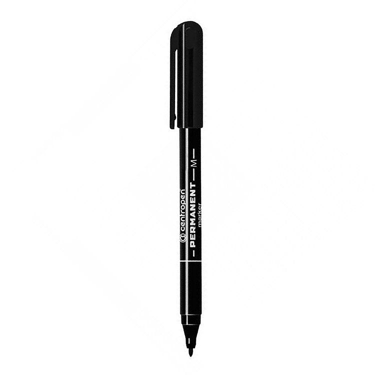 Centropen permanent CD, fixka čierna, 6 mm
