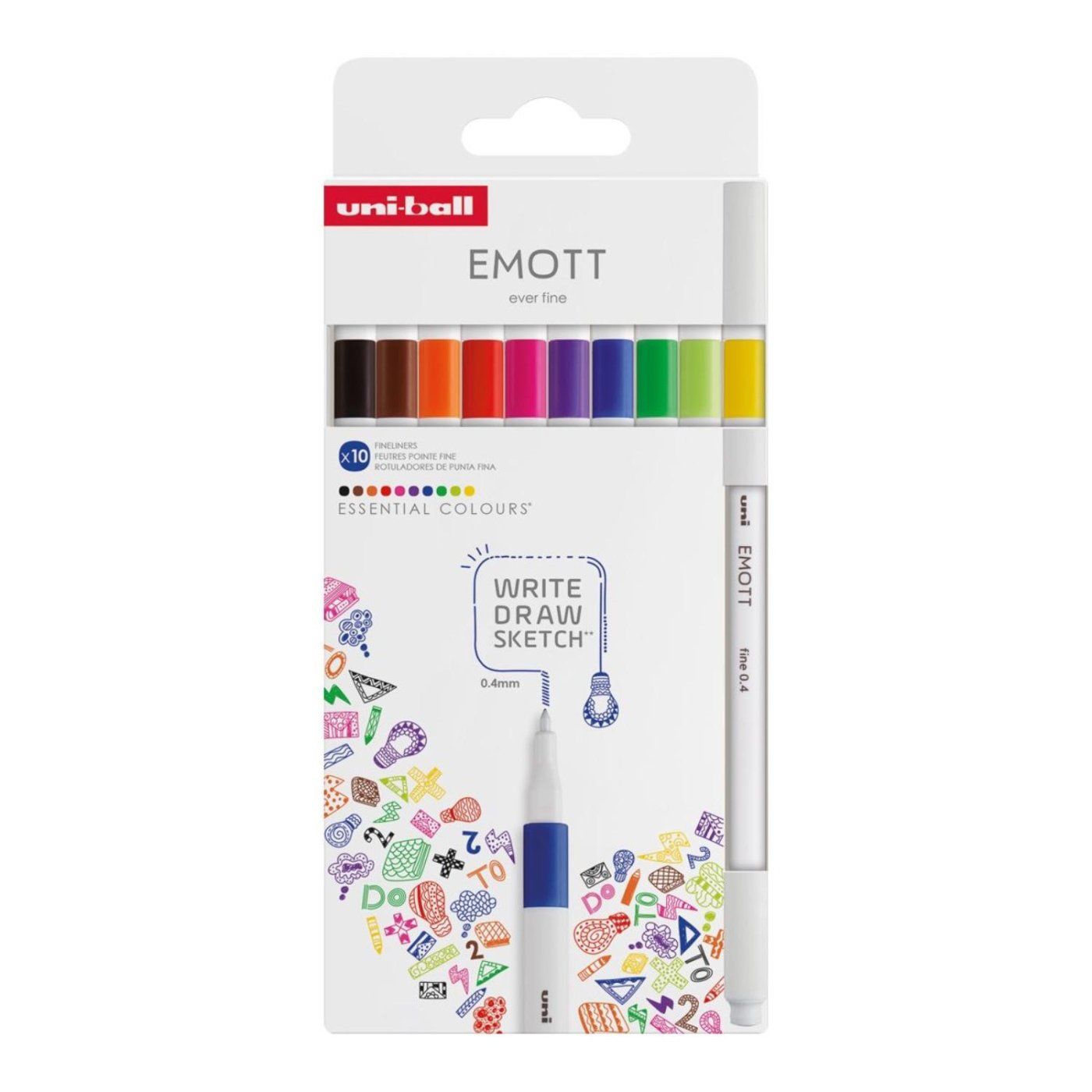 EMOTT liner, 0,4 mm, sada 10 ks ESSENTIAL
