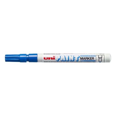 UNI PX-21 laková fixka, 0,8 - 1,2 mm modrá