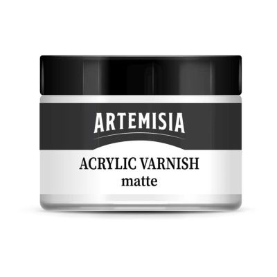 Matný lak na akrylové farby Artemisia, 150 ml