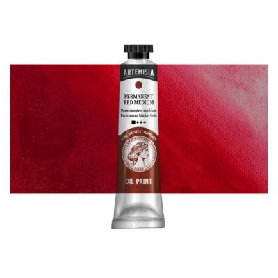 Olejová farba Artemisia permanent red medium, 40 m