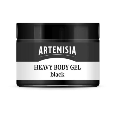 Hustá gélová pasta Artemisia čierna, 150 ml