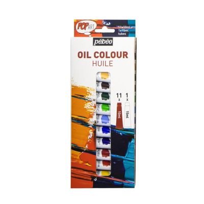 Sada olejových farieb Pop Art, 11 x 10 ml + 1 x 15 ml