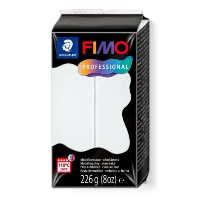 FIMO Professional 226 g, 0 biela