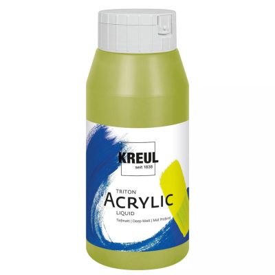 TRITON KREUL SOLO GOYA, akrylová farba olivová zelená 750 ml
