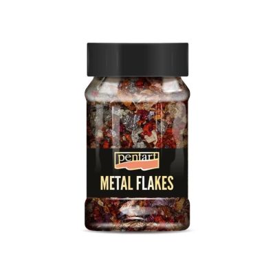 Metalické kúsky, 100 ml, M12 zlatá-fialová-červená