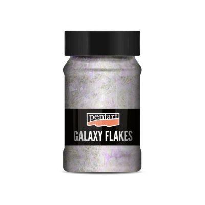 Galaxy vločky, 100 ml, monn biela