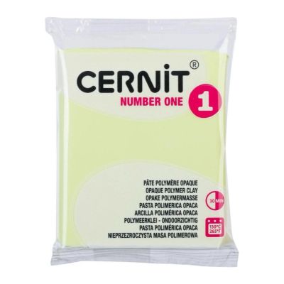CERNIT Number One 56g, pastelová žltá