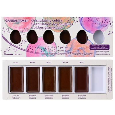 Kuretake, Akvarel Gansai Tambi granulation n.1