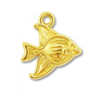 Prívesok z nerezovej ocele, betafish zlatá