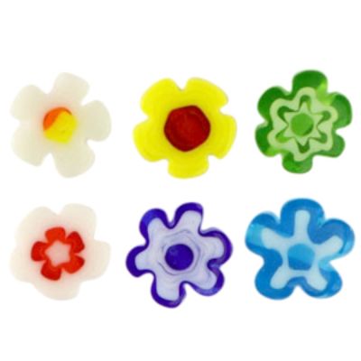 Millefiori korálka, kvet