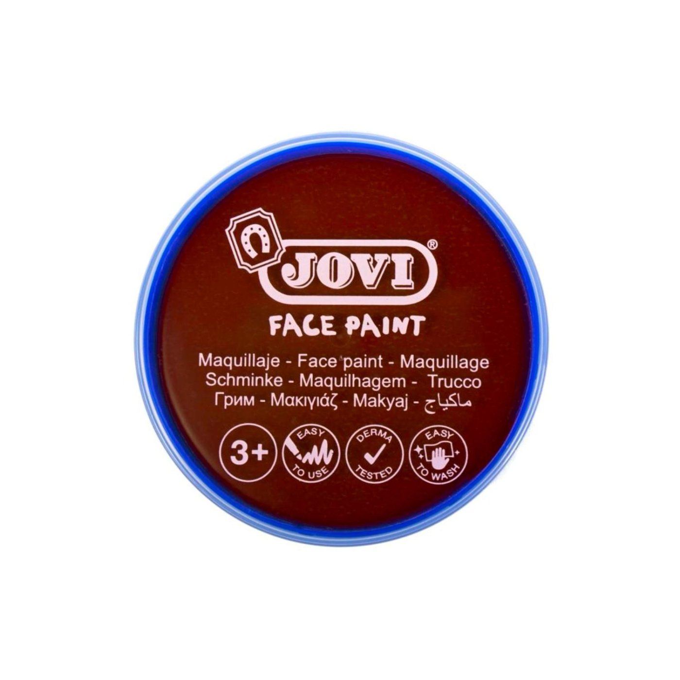 JOVI, Farba na tvár, 8 ml, hnedá