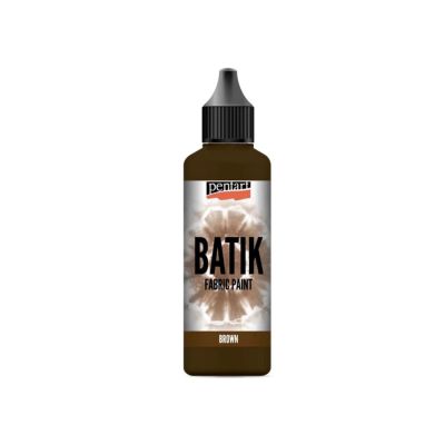 Batikovacia farba, 80 ml, hnedá