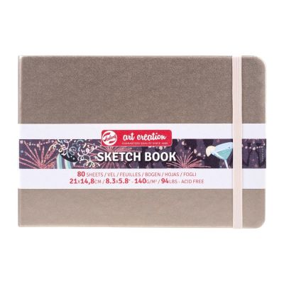 Art book, Art Creation, blok na skicovanie, 15 x 21 cm, pink champagne