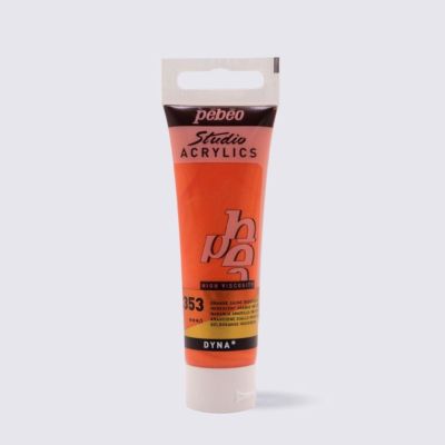 Studio Acrylics 30 ml, 353 Iridescent Orange Yellow