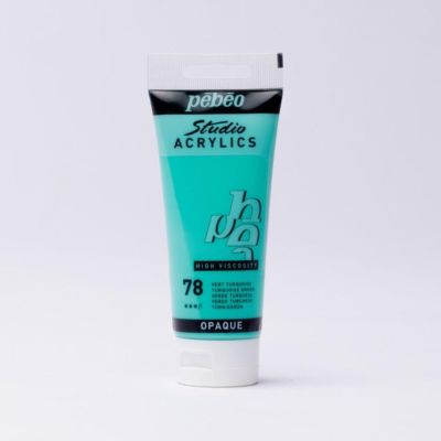 Studio Acrylics 100 ml, 78 Turquoise Green