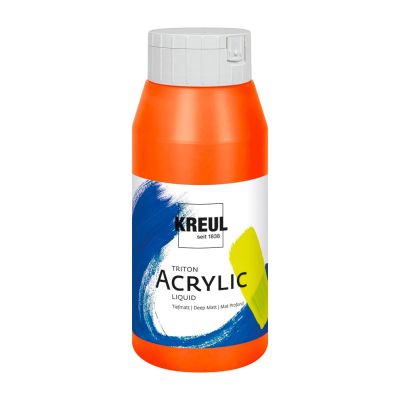 TRITON KREUL SOLO GOYA, akrylová farba oranžová 750 ml