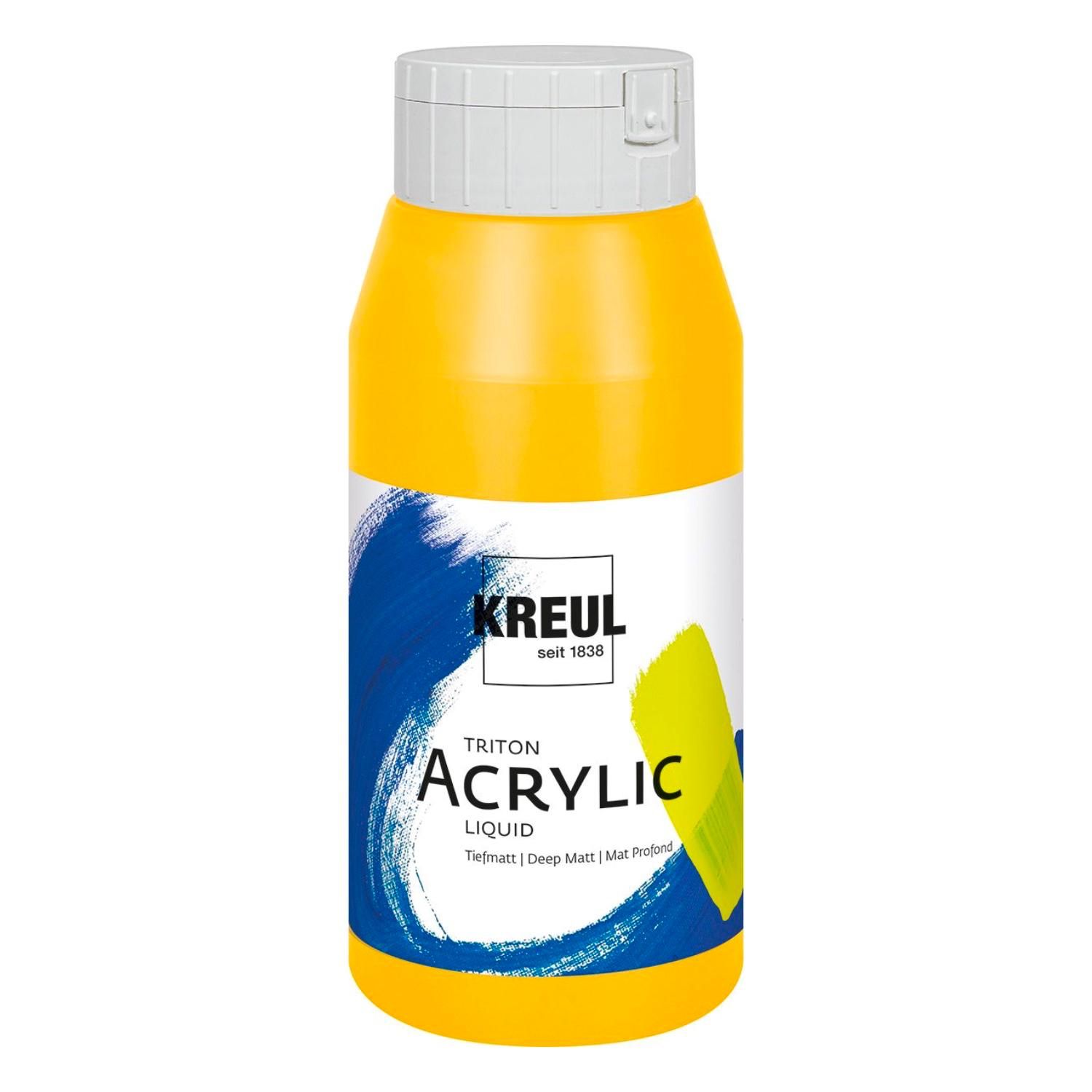 TRITON KREUL SOLO GOYA, akrylová farba kadmium žltá 750 ml