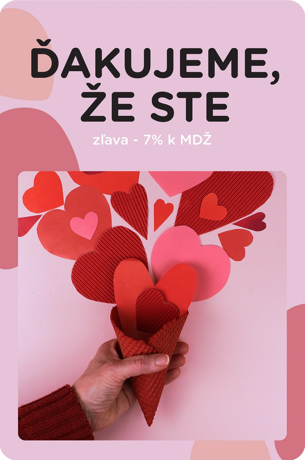 Medzinárodný deň žien alebo MDŽ oslavujeme v creActive malou zľavou.