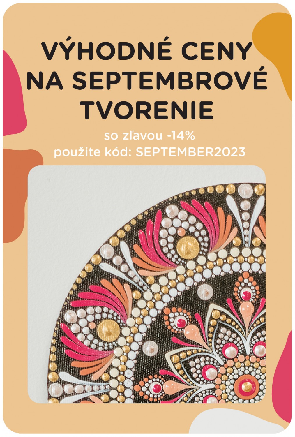 Septembrove zľavy v creactive s výškou -14% na kreatívne a umelecké potreby.