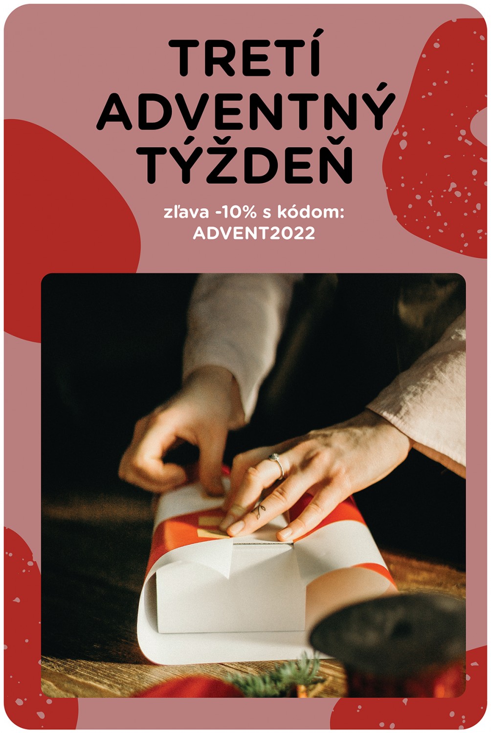 Tretí adventný týždeň a zvýhodnené ceny na všetko v creActive.